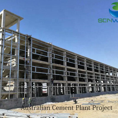 ISO 9001 인증을 받은 강철 구조 창고 및 원형 강철 브레이싱