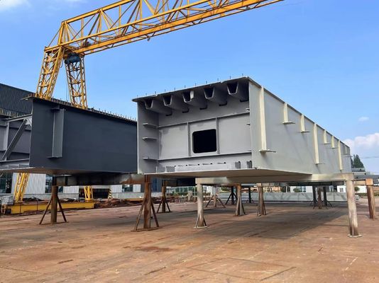 긴 스펜 가벼운 강철 구조 다리 기상 저항 GB 표준