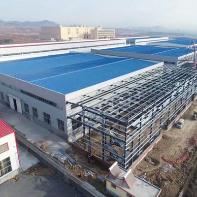 가벼운 전공 상업 건물, 맞춤식 철강 구조 공간 프레임