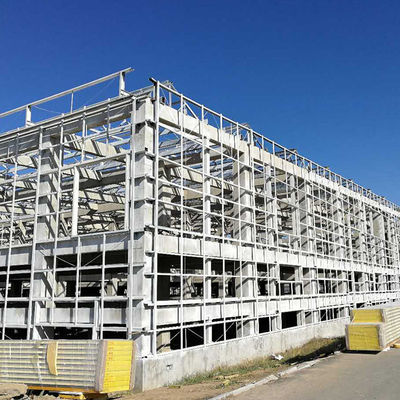 쉽게 조립 하사 Prefabricada Prefab 강철 구조 작업실 건물 창고 강철 집