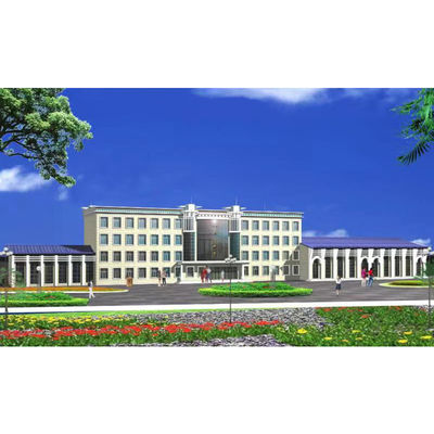 방화력 전조 철강 구조 작업실, 지진 저항성 8등급 및 가벼운 철강 Q355 프레임