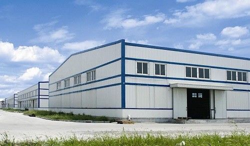 Q235 / Q345 저탄소 철강 작업실 철강 구조 가벼운 유형