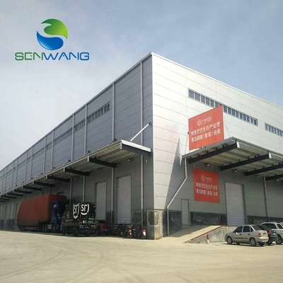 포털 프레임 디자인과 함께 Prefab 강철 구조 창고