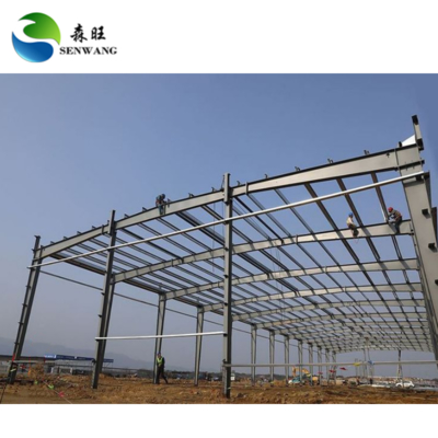 ISO 9001 인증 철강 구조 창고와 CZ 퍼린
