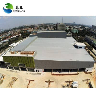 ISO 9001-2008 인증을 받은 강철 구조 창고