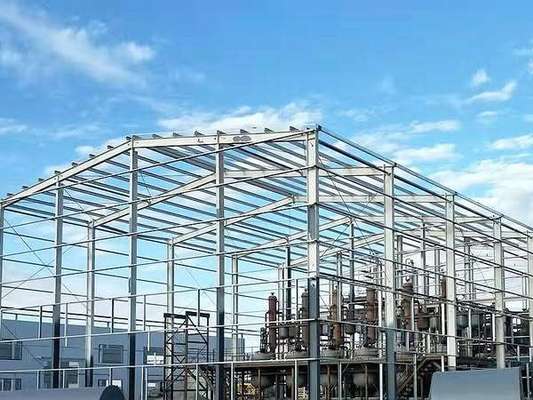 ISO 9001 인증을 받은 맞춤형 강철 구조 창고의 빠른 건설