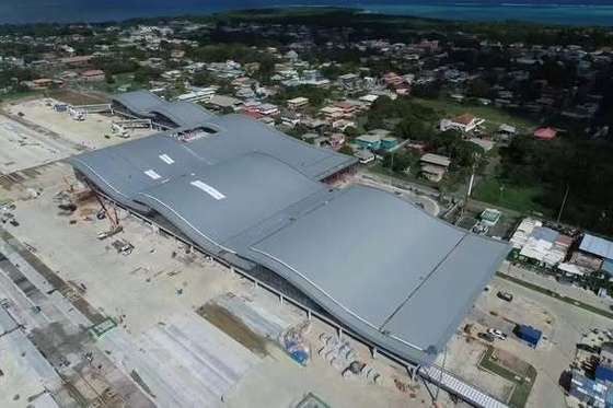 내구성이 뛰어난 보관 솔루션을 위한 앵글 브레이싱, 원형 강철 배트 브레이싱 및 강관 브레이싱을 갖춘 강철 구조 창고