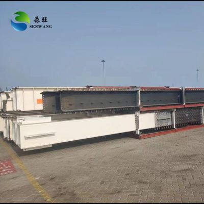 지진 저항 7-9 등급 및 볼트 연결을 갖춘 산업용 외관 강철 구조 창고