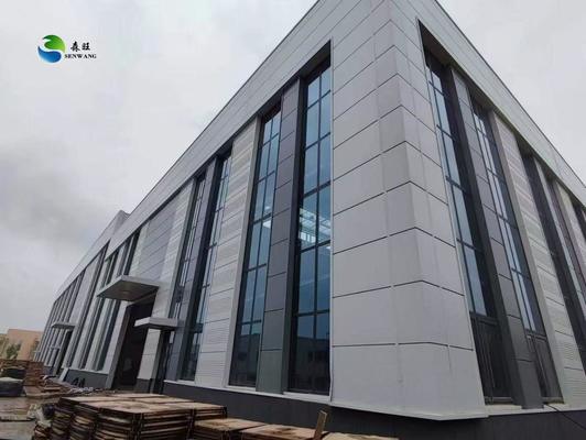 Customizable AutoCAD Based Design Steel Structure Warehouse with Frame Structure and Galvanized Steel Gutter