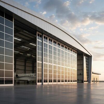 환경 친화적 인 철강 구조 물류 보관소 지진 저항 7 ~ 9 등급 및 바람에 저항 최대 0.45 KN / m2