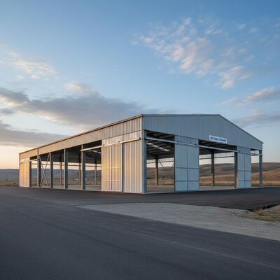 내진 하중 설계 및 50년 수명 보장을 갖춘 Q235 강구조 창고의 구조적 안정성