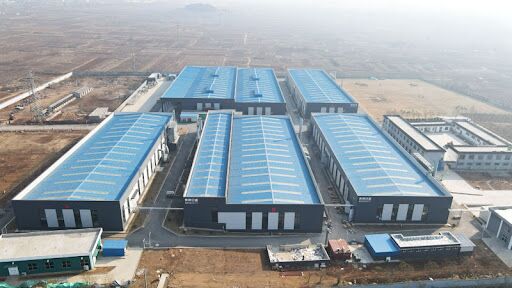 높은 부하 용량 5000 kg/m2의 산업용 모듈식 철강 구조, 커스터마이징 가능한 크기, 높은 경식 저항성