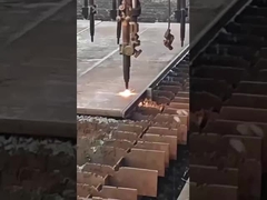 용접 세부 사항 철강 구조 건축 재료 표시