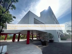 현대적인 디자인 스타일과 롤링 도어를 갖춘 50년 이상 보증하는 강철 구조물